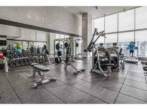 310-930 16 Avenue Sw, Calgary, AB - Indoor Photo Showing Gym Room