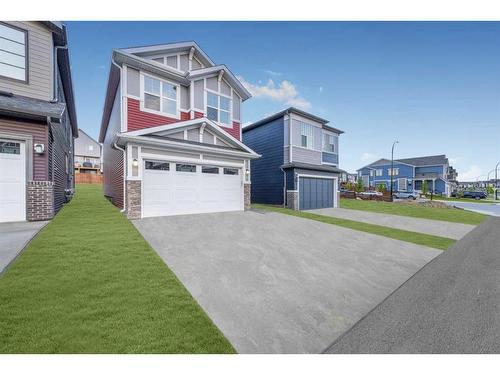 203 Lucas Close Nw, Calgary, AB - Indoor Photo Showing Kitchen With Upgraded Kitchen