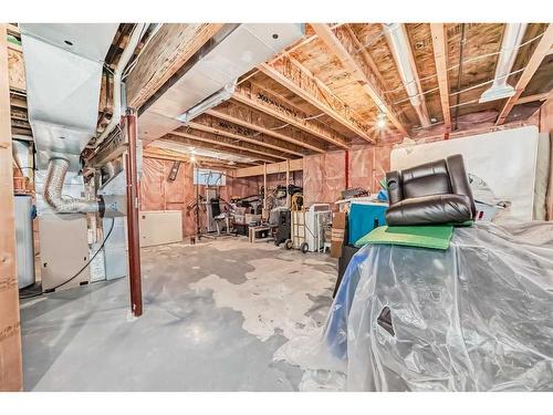 219 New Brighton Circle Se, Calgary, AB - Indoor Photo Showing Basement