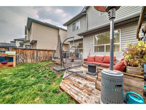 219 New Brighton Circle Se, Calgary, AB - Outdoor With Deck Patio Veranda With Exterior