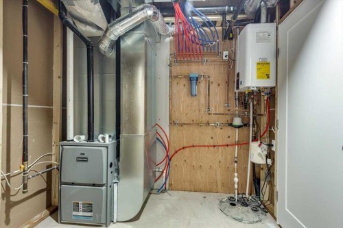 2 Evron Place, Trochu, AB - Indoor Photo Showing Basement