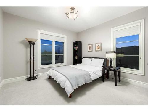 131 Leighton Lane, Rural Rocky View County, AB - Indoor Photo Showing Bedroom