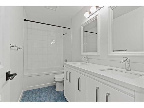 1219 Grey Street, Carstairs, AB - Indoor Photo Showing Bathroom