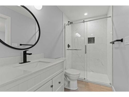 1219 Grey Street, Carstairs, AB - Indoor Photo Showing Bathroom