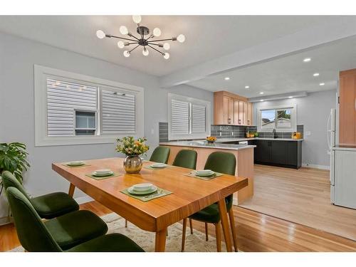 1219 Grey Street, Carstairs, AB - Indoor Photo Showing Dining Room