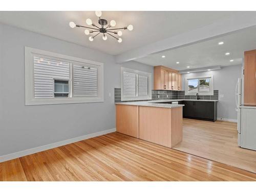 1219 Grey Street, Carstairs, AB - Indoor Photo Showing Kitchen