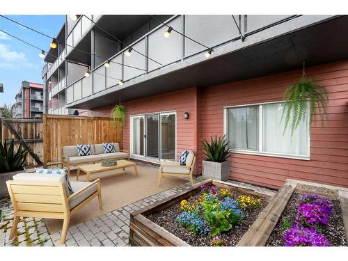 109-335 Garry Crescent Ne, Calgary, AB - Outdoor With Deck Patio Veranda With Exterior