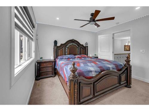 89 Saddlestone Place Ne, Calgary, AB - Indoor Photo Showing Bedroom