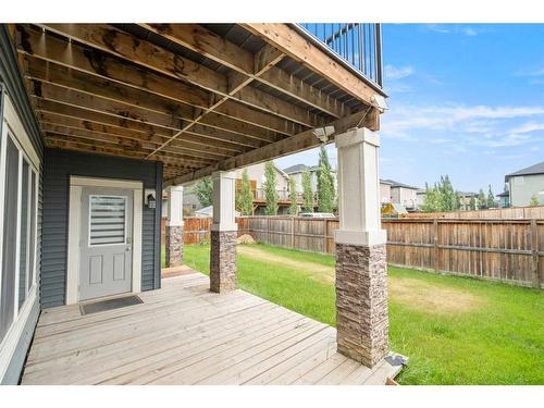 88 Rainbow Falls Blvd, Chestermere, AB - Outdoor With Deck Patio Veranda With Exterior