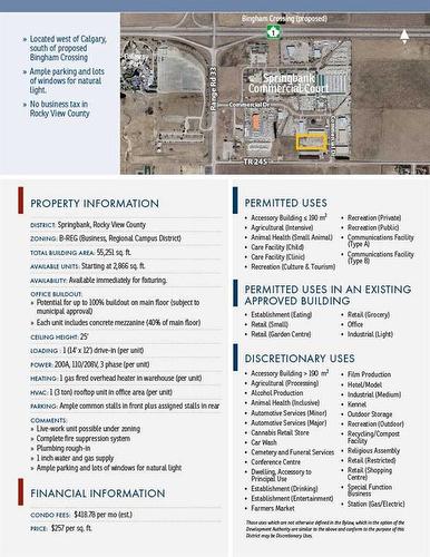 6,8,9,10,11,12-120 Commercial Drive Sw, Rural Rocky View County, AB 