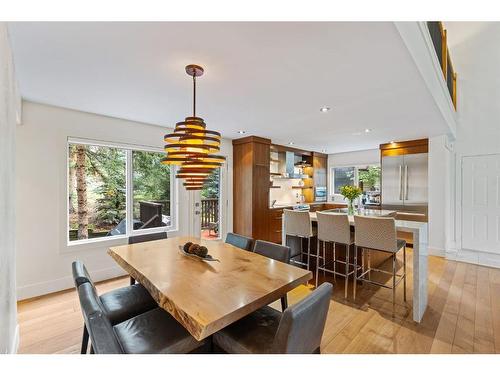 4-136 Silvertip Ridge, Canmore, AB - Indoor Photo Showing Dining Room