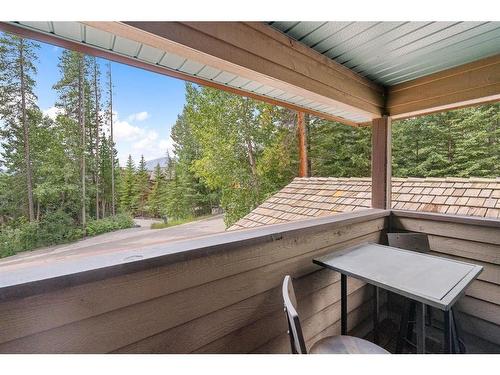 4-136 Silvertip Ridge, Canmore, AB - Outdoor With Deck Patio Veranda