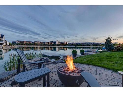 123 Mahogany Bay Se, Calgary, AB - Outdoor With Deck Patio Veranda With View