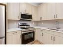 6213-200 Seton Circle Se, Calgary, AB  - Indoor Photo Showing Kitchen With Double Sink 