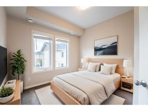 218 Auburn Meadows Walk Se, Calgary, AB - Indoor Photo Showing Bedroom