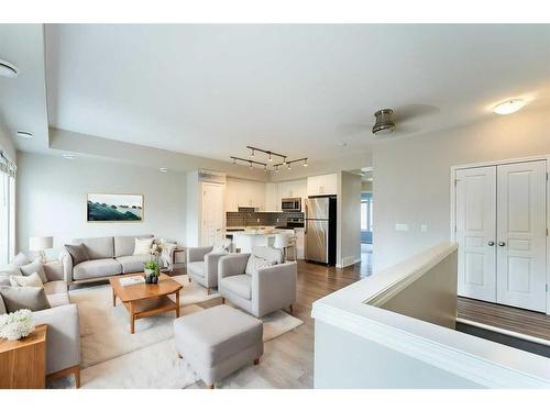 218 Auburn Meadows Walk Se, Calgary, AB - Indoor Photo Showing Living Room