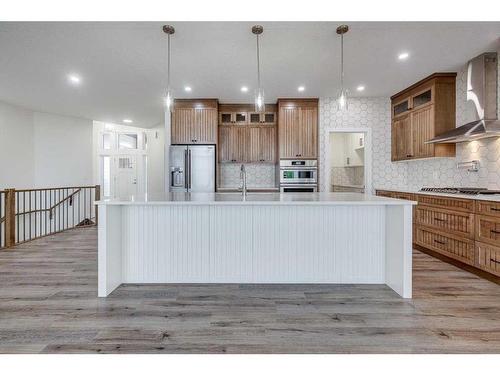 6 Harrison Green, Olds, AB - Indoor Photo Showing Kitchen With Upgraded Kitchen