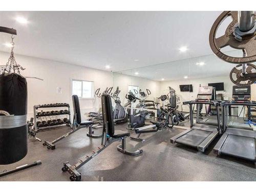 3111-181 Skyview Ranch Manor Ne, Calgary, AB - Indoor Photo Showing Gym Room