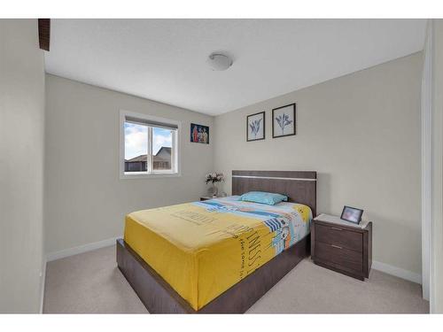 679 Cornerstone Way Ne, Calgary, AB - Indoor Photo Showing Bedroom