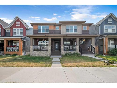 679 Cornerstone Way Ne, Calgary, AB - Outdoor With Deck Patio Veranda With Facade