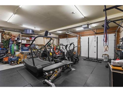 20 Bay View Drive Sw, Calgary, AB - Indoor Photo Showing Gym Room