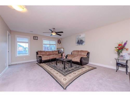 152 Aspenmere Way, Chestermere, AB - Indoor Photo Showing Living Room