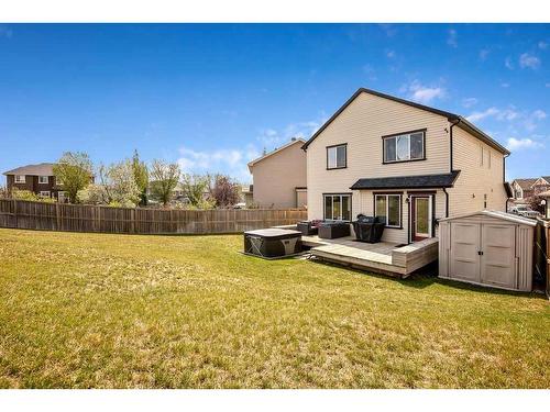 262 Evanscreek Court Nw, Calgary, AB - Outdoor With Deck Patio Veranda With Backyard With Exterior