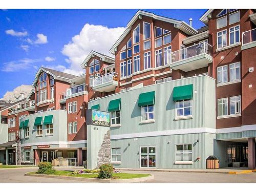 316-1151 Sidney Street, Canmore, AB - Outdoor With Balcony With Facade