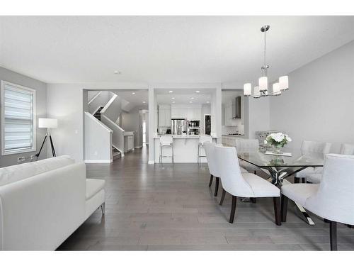 4 Mahogany Park Se, Calgary, AB - Indoor Photo Showing Dining Room