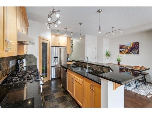 1203 18 Avenue Nw, Calgary, AB - Indoor Photo Showing Kitchen With Double Sink With Upgraded Kitchen