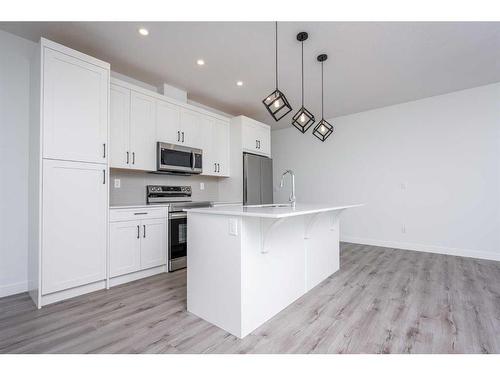 5216-200 Seton Circle Se, Calgary, AB - Indoor Photo Showing Kitchen With Upgraded Kitchen