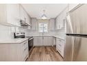 34 Martinbrook Road Ne, Calgary, AB  - Indoor Photo Showing Kitchen With Stainless Steel Kitchen With Upgraded Kitchen 