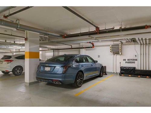 110-15 Cougar Ridge Landing Sw, Calgary, AB - Indoor Photo Showing Garage