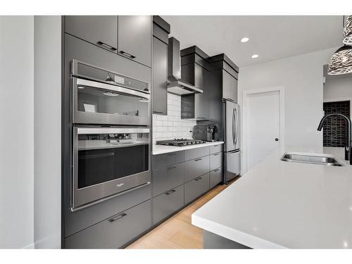 52 Seton Rise Se, Calgary, AB - Indoor Photo Showing Kitchen