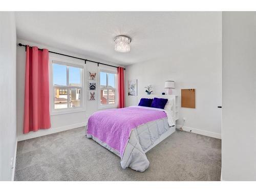 52 Seton Rise Se, Calgary, AB - Indoor Photo Showing Bedroom