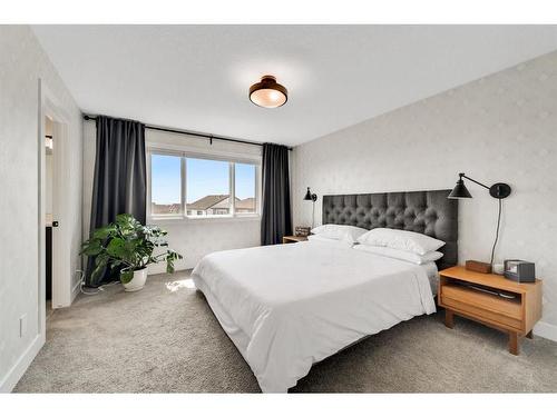 52 Seton Rise Se, Calgary, AB - Indoor Photo Showing Bedroom