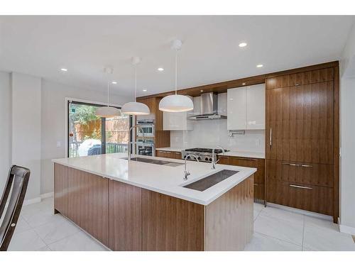 44 Dalbrook Bay Nw, Calgary, AB - Indoor Photo Showing Kitchen With Upgraded Kitchen