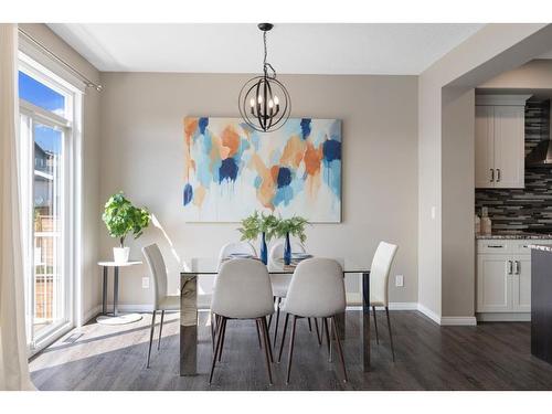 41 Sage Bluff Close Nw, Calgary, AB - Indoor Photo Showing Dining Room