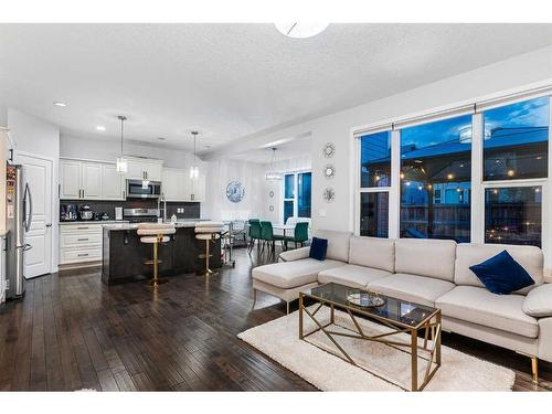 2087 Brightoncrest Common Se, Calgary, AB - Indoor Photo Showing Living Room