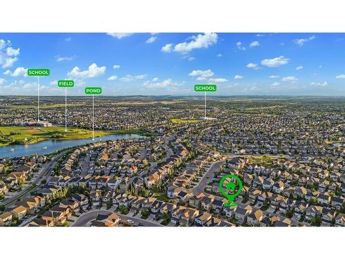 2087 Brightoncrest Common Se, Calgary, AB - Outdoor With View