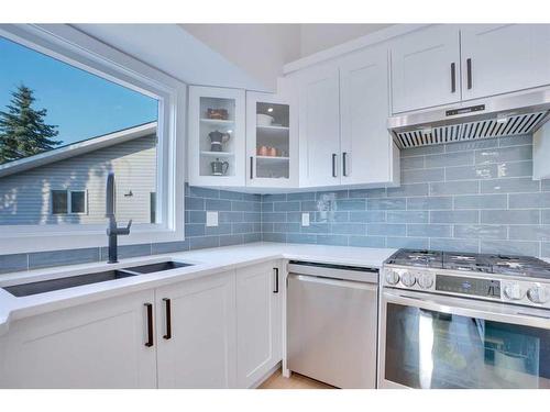 123 Sandringham Place Nw, Calgary, AB - Indoor Photo Showing Kitchen With Double Sink With Upgraded Kitchen