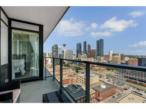 2002-1122 3 Street Se, Calgary, AB - Outdoor With Balcony With View