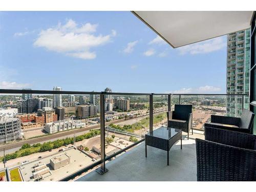 2002-1122 3 Street Se, Calgary, AB - Outdoor With Balcony With View