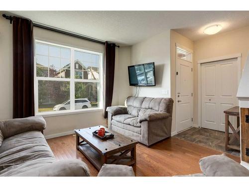 242 Cranford Way Se, Calgary, AB - Indoor Photo Showing Living Room