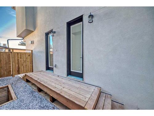 2812A 40 Street Sw, Calgary, AB - Outdoor With Deck Patio Veranda With Exterior