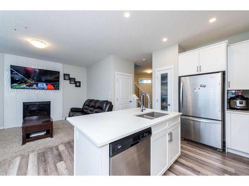 225 Nolanhurst Way Nw, Calgary, AB - Indoor Photo Showing Kitchen With Stainless Steel Kitchen With Double Sink