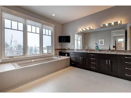 204 Leighton Court, Rural Rocky View County, AB - Indoor Photo Showing Bathroom