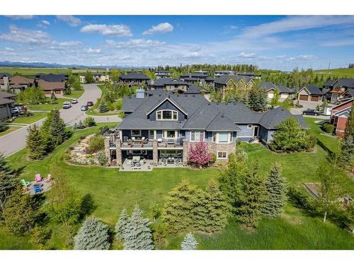 204 Leighton Court, Rural Rocky View County, AB - Outdoor With Deck Patio Veranda With View