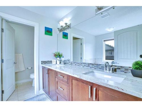 21 Saddlelake Gardens Ne, Calgary, AB - Indoor Photo Showing Bathroom