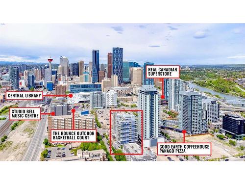 808-624 8 Avenue Se, Calgary, AB - Outdoor With View